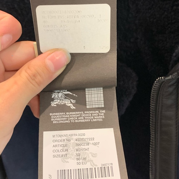 Burberry London lamb men’s  jacket - Picture 5 of 5